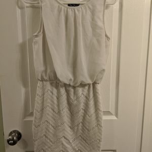 White Lace + Tull Dress